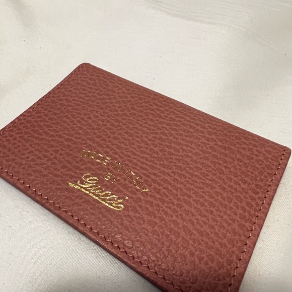 Gucci Card holder in old rose - Picture 10 of 10